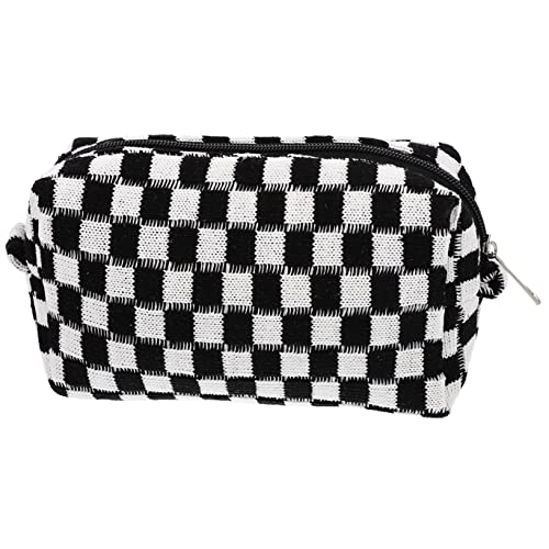 PAMINGONO Kariertes Make Up Tasche Groß Tragbare Kulturtasche für Reisen Faltbar und Waschbar Multifunktionale Kosmetiktasche für Toilettenartikel Damen Kulturtasche für Outdoor Aktivitäten PAMINGONO Kariertes Make Up Tasche Groß Tragbare Kulturtasche für Reisen Faltbar und Waschbar Multifunktionale Kosmetiktasche für Toilettenartikel Damen Kulturtasche für Outdoor Aktivitäten von PAMINGONO