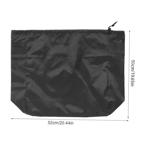 PAMINGONO Kinderwagen Staubschutzbezug Klein Schwarz Faltbare Widerstandsfähige Reisetasche für Babyschale und Kinderwagenaufbewahrung Schmutzabweisend Leicht Transportierbar Passend von PAMINGONO