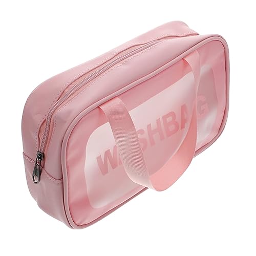 PAMINGONO Frosted Transparent Kosmetiktasche Praktische Makeup Und Pflegeprodukte Aufbewahrung Für Reisen Festivals Und Geeignet Für Damen Und Makeup-Artists von PAMINGONO
