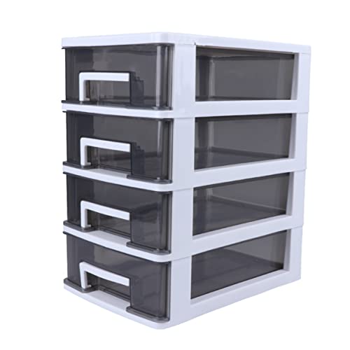 PAMINGONO Kunststoff-box Organizer Schublade Design Desktop Lagerung Fall Schwarz Weiß von PAMINGONO
