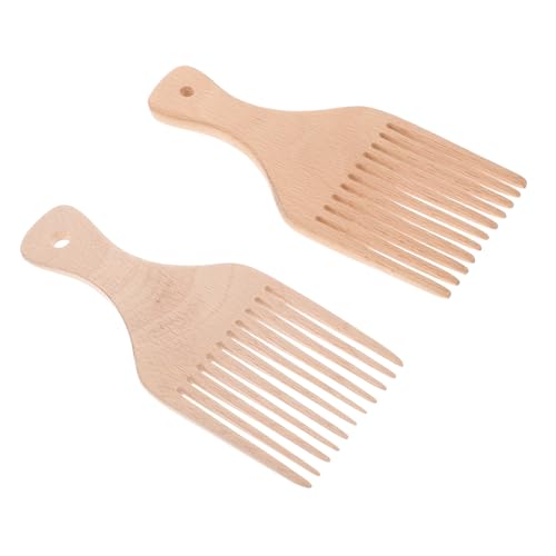 PAMINGONO Holzkamm Haarlift Nicht Statisch für Damen und Herren Haarstyling Bequem für Den Täglichen Gebrauch von PAMINGONO