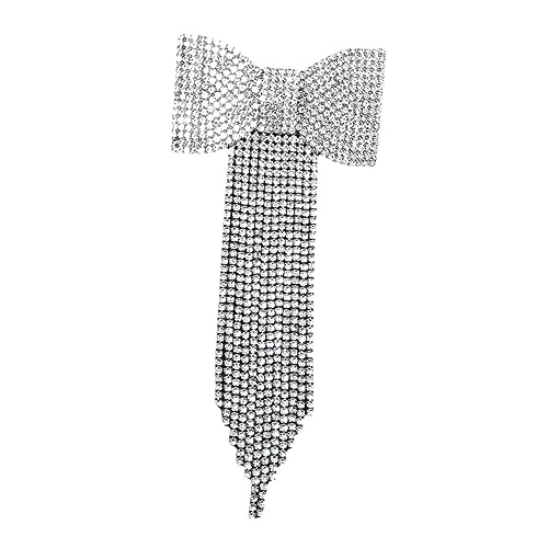 PAMINGONO 1stück Strass-bowknot Haarklammer Für Frauen Dekorativer Haarclip Elegante Seitenhaarklammer Modisches Accessoire Für Hochzeiten Und Besondere Anlässe von PAMINGONO