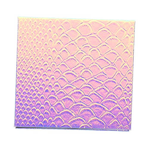 PAMINGONO Leere Meerjungfrau Lidschatten Palette mit Magnetverschluss Tragbarer Makeup Behälter für DIY Lidschatten Lippenstift und Blush Stabil und Einfach zu Verwenden von PAMINGONO