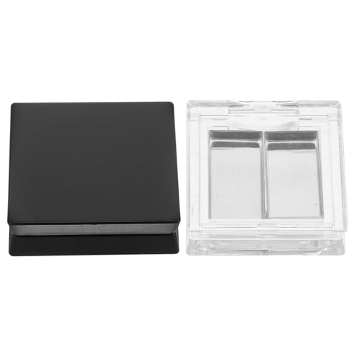 PAMINGONO 2stücke Lidschatten-palette Leere Make-up-palette Aluminium Aufbewahrung Box Kosmetik Organizer Tablett Für Lippenstift Pulver von PAMINGONO