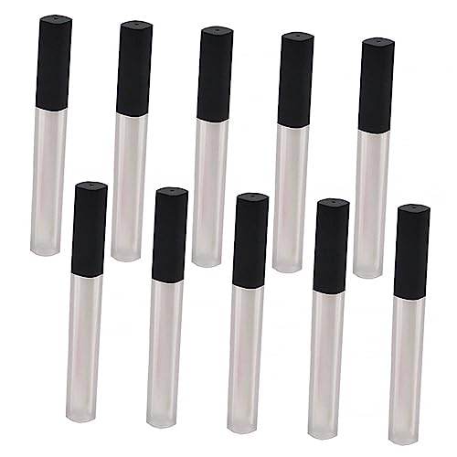 PAMINGONO Lippenstift Flasche Leere Lip Gloss Röhrchen Quadrat 3ml DIY Kosmetik Behälter Perfekt Für Lippenbalsam Und Lipgloss von PAMINGONO