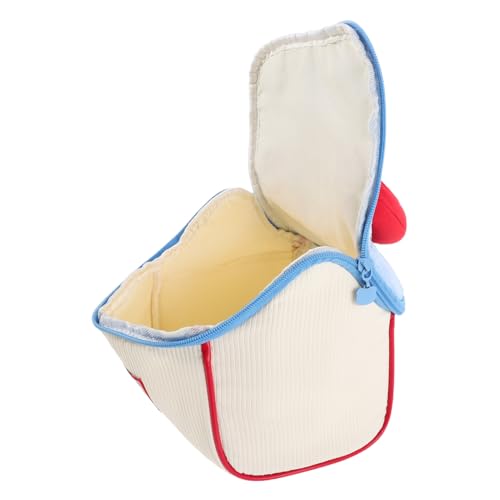 PAMINGONO Make Up Tasche Reise Organizer Hausförmig Große Kapazität Kosmetiktasche Damen Tragbar Für Camping Alltag Pflege von PAMINGONO