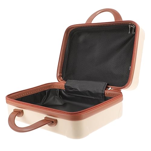 PAMINGONO Make-up-Tragetasche Kleiner Make-up-Koffer Für Damen Aufbewahrungsbox Für Kosmetika Und Schmuck Leicht Und Praktisch Für Unterwegs von PAMINGONO