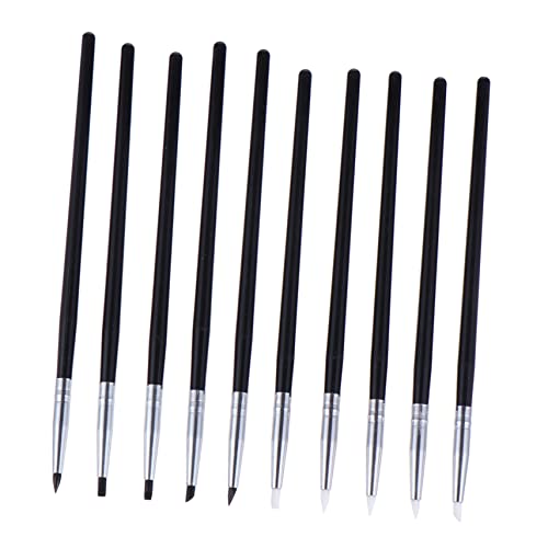 PAMINGONO Nailart-stifte-set 10-teilig Silikon-nagel-skulptur-stifte Feine Spitze Für Künstlerisches Prägen Und Zeichnen PAMINGONO Nailart-stifte-set 10-teilig Silikon-nagel-skulptur-stifte Feine Spitze Für Künstlerisches Prägen Und Zeichnen von PAMINGONO