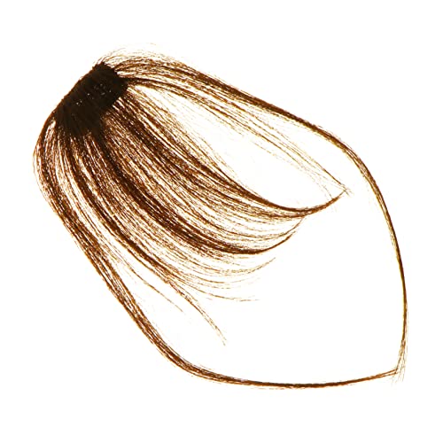 PAMINGONO Clip-in Air Bangs Natürliche -Haarverlängerungen für Frauen Gefälschte Haarponys von PAMINGONO