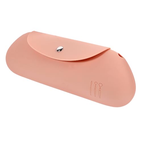 PAMINGONO Schminkbeutel Aus Silikon Für Make-up-Pinsel Tragbarer Kosmetik Organizer Aufbewahrungstasche Für Pinsel Und Lippenstift Für Reisen Und Termine von PAMINGONO