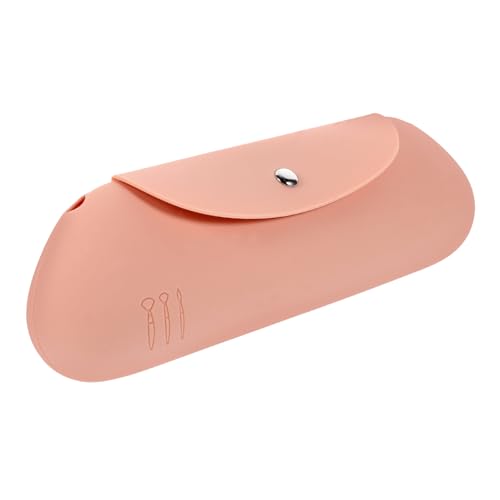 PAMINGONO Reise-Make-up-Aufbewahrungstasche Kosmetikbeutel Aus Silikon Tragbarer Organizer Für Make-up-Werkzeuge Schminktasche Mit Fächern Langlebiges Material Für Einfache von PAMINGONO