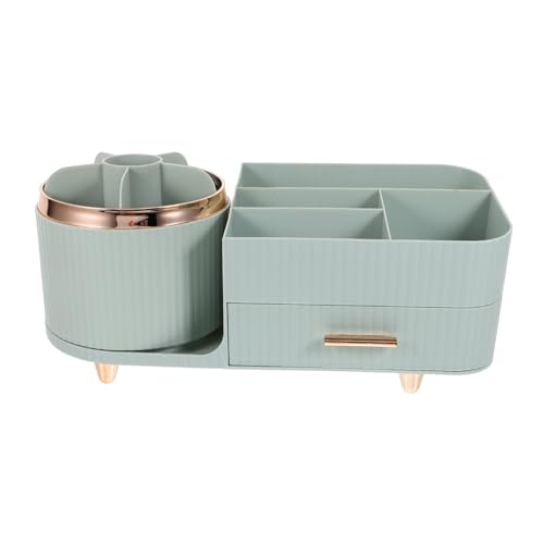 PAMINGONO Kosmetik Organizer Mit Drehfunktion Aufbewahrung Für Make-up Schminkpinsel Und Eyeliner Fächer Ohne Deckel Für Desktop-einsatz PAMINGONO Kosmetik Organizer Mit Drehfunktion Aufbewahrung Für Make-up Schminkpinsel Und Eyeliner Fächer Ohne Deckel Für Desktop-einsatz von PAMINGONO