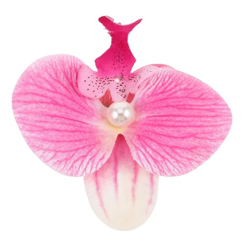PAMINGONO Eleganter Phalaenopsis Haarclip Mit Schmetterlingsdesign Realistische Handgefertigte Haarspange Für Strandpartys Und Alltag Für Frauen Zartem von PAMINGONO