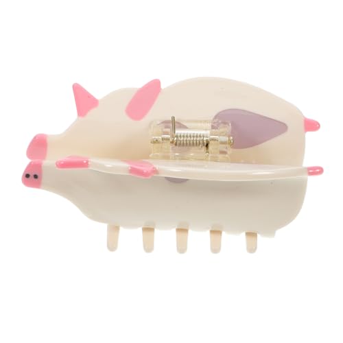 PAMINGONO Schwein Form Haar Clip Acetat Haarspange Klaue Clip Frauen Haar Styling Tierdesign Haltverschlus von PAMINGONO