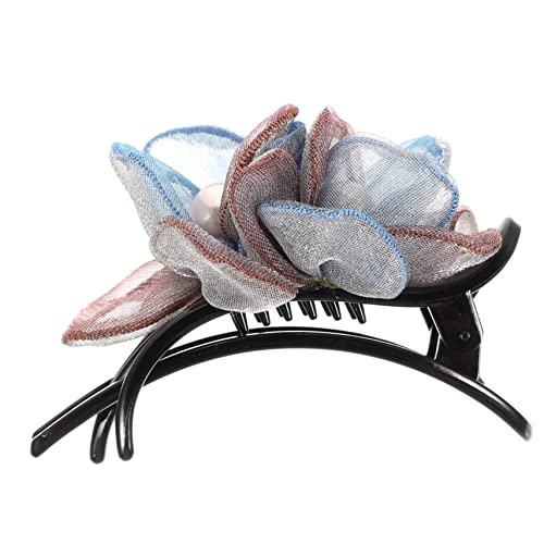 PAMINGONO Seidenblumen-alligator-clip Haarteil-clips Zähne Haarspange Für Frauen von PAMINGONO