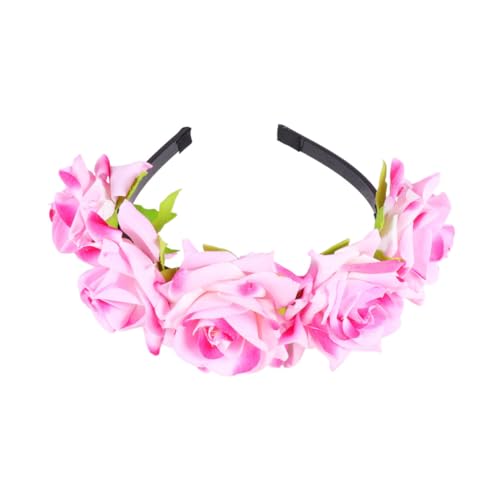 PAMINGONO 1stück Handgemachter Rosen-haarreifen Für Leichtes Headwrap Für Hochzeiten Fotografie Und Besondere Anlässe Rosa Haarschmuck Für Bräute Und Mädchen PAMINGONO 1stück Handgemachter Rosen-haarreifen Für Leichtes Headwrap Für Hochzeiten Fotografie Und Besondere Anlässe Rosa Haarschmuck Für Bräute Und Mädchen von PAMINGONO