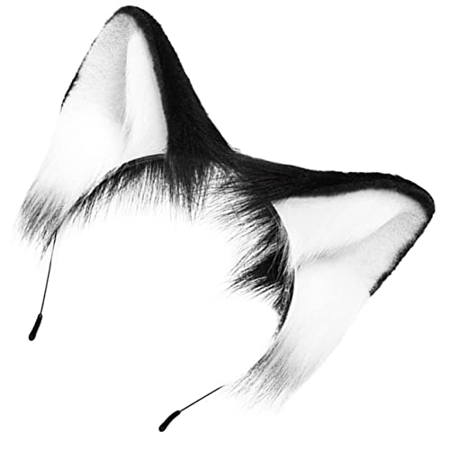 PAMINGONO Entzückendes Haarband Mit Katzenohren Plüsch-kopfbedeckung Für Frauen Und Mädchen Dekoratives Stirnband Cosplay-zubehör von PAMINGONO