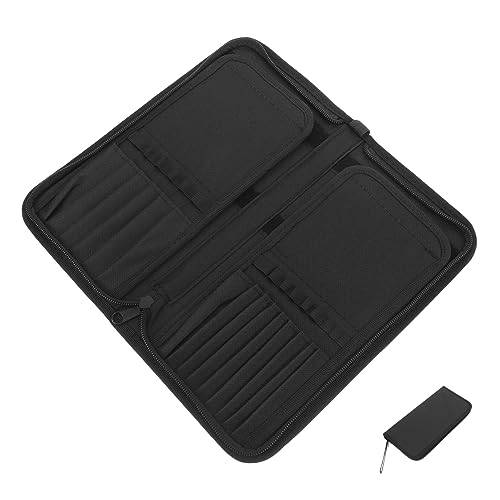 PAMINGONO Tragbare Make Up Pinseltasche Aus Canvas Mit 15 Löchern, Make Up Pinselhalter, Make Up Organizer, Make Up Werkzeugtasche, Reise Pinselhalter, Make Up Werkzeug Organizer, Make Up PAMINGONO Tragbare Make Up Pinseltasche Aus Canvas Mit 15 Löchern, Make Up Pinselhalter, Make Up Organizer, Make Up Werkzeugtasche, Reise Pinselhalter, Make Up Werkzeug Organizer, Make Up von PAMINGONO