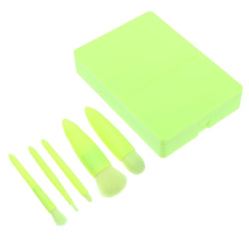 PAMINGONO 1satz Portable Makeup Brush Mit Kosmetikspiegel Teiliges Pinselset Leuchtendem Für Foundation Puder Lidschatten Und Lippen Für Reisen Und Unterwegs von PAMINGONO