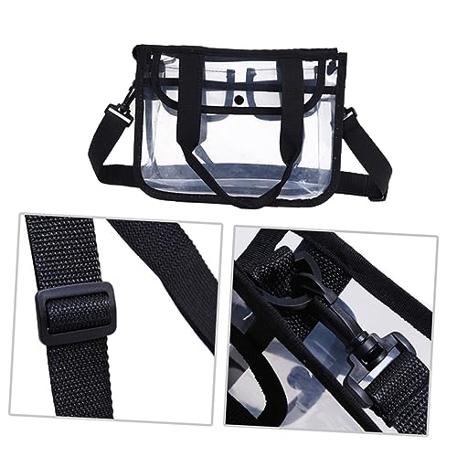 PAMINGONO Transparente Kulturtasche Aus Eva-Material Leicht Haken Für Reisen Und Geschäftsreisen Großes Fassungsvermögen Für Kosmetika Und Schminkutensilien von PAMINGONO