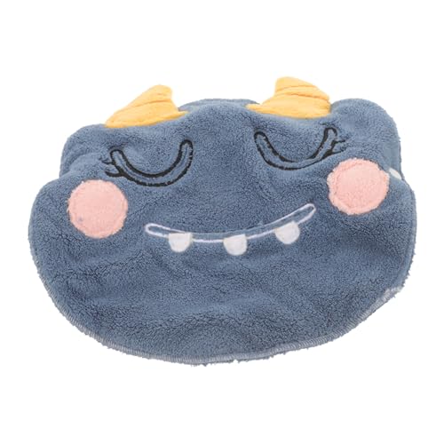 PAMINGONO Überzug für Gesichtsmaske mit heißem Handtuch Hautpflege-Accessoire befestigungsgurte Beauty-Gesichtstücher Gesichtsdampftuch Korallenvlies Blue von PAMINGONO