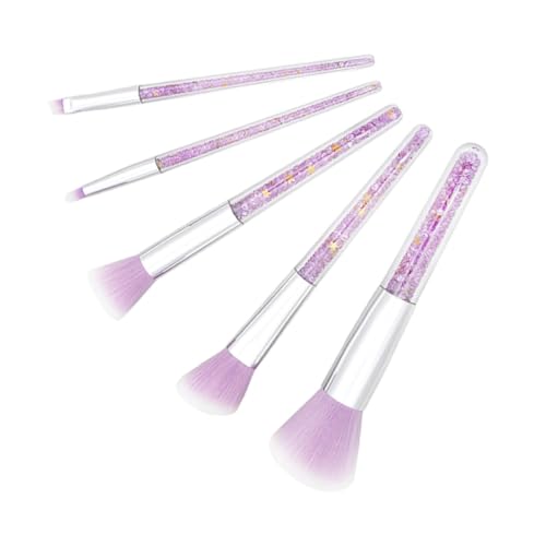 PAMINGONO 5stücke Teiliges Make-up Kosmetikpinseln Für Flüssige Foundation Puder Und Augenbrauen Zubehör Für Damen von PAMINGONO