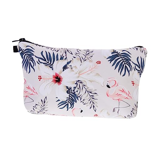 PAMINGONO Versatile Kosmetiktasche Für Damen Wasserdichter Make-up Organizer Mit Floralem Design Praktisch Für Schule Und Büro Leicht Und Tragbar Für Kosmetik Und Schreibwaren von PAMINGONO