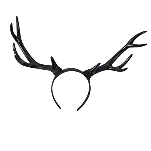 PAMINGONO Weihnachtlicher Elch-haarreif Mit Geweih Festliche Kopfbedeckung Für Weihnachten Cosplay Und Partys Für Weihnachtsfeiern Geburtstagsfeiern Und Alltägliche Anlässe von PAMINGONO