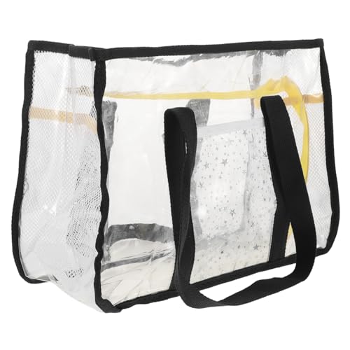 PAMINGONO wasserdichte Strandtasche Für Damen Transparente Reisetasche Mit Großem Fassungsvermögen Pooltasche Für Strandausflüge Und Outdoor-aktivitäten von PAMINGONO