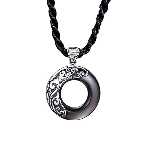 PAMTIER Damen Herren 12 Chinesisches Tierkreiszeichen Anhänger Halskette Gliederkette Schmuck Kette für Geburtstag Jahrestag AFFE von PAMTIER