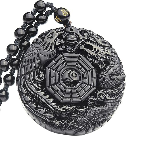PAMTIER Herren Drache Phoenix Anhänger Halskette Edelstahl Vintage Schmuck von PAMTIER