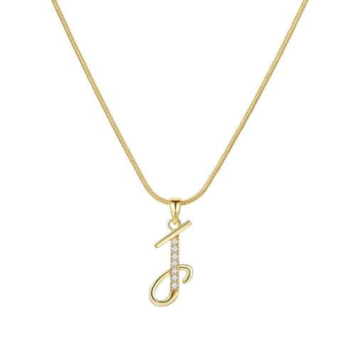 PAMTIER Initial Buchstabe Halsketten für Frauen A-Z Gold Plated Edelstahl Zirkonia Klein Personalisiert Statement Zartes Alphabet Charm Elegant Name Zierlich Anhänger Schmuck Gold Brief J PAMTIER Initial Buchstabe Halsketten für Frauen A-Z Gold Plated Edelstahl Zirkonia Klein Personalisiert Statement Zartes Alphabet Charm Elegant Name Zierlich Anhänger Schmuck Gold Brief J von PAMTIER