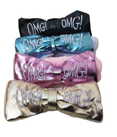 Panaakhi Gesichtsspa, Make-up, Reinigung, niedliche Schleife, Samt, elastisches Stirnband für Frauen (1 Stück) von PANAAKHI