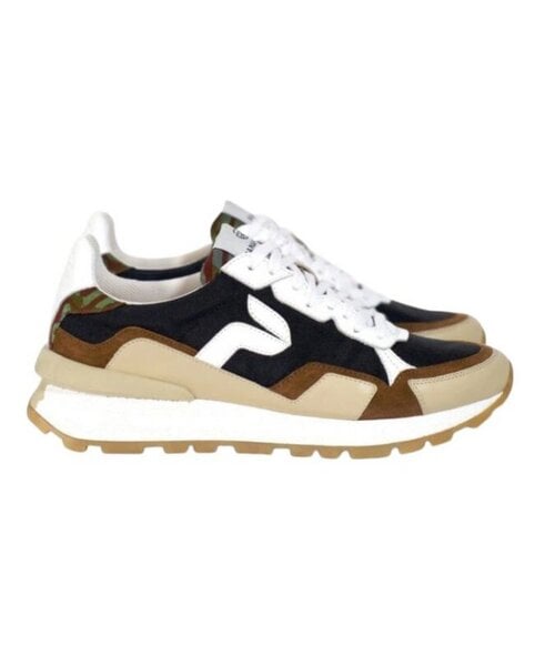 PANAFRICA Akanda - Unisex Recycling Sneaker - White/Noir/Camo/Paon/Bleu von PANAFRICA