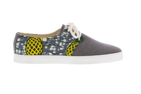 PANAFRICA Bunte Sneaker - Zanzibar - Grau - Unisex von PANAFRICA