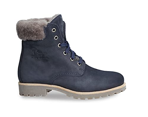 Panama Jack Damen Panama 03 Igloo Springerstiefel, B27 Nobuck Marino/Navy, 37 EU von Panama Jack