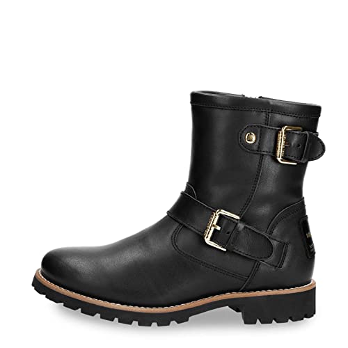 Panama Jack Damen felina igloo trav Motorcycle Boot, Schwarz, 37 EU von Panama Jack