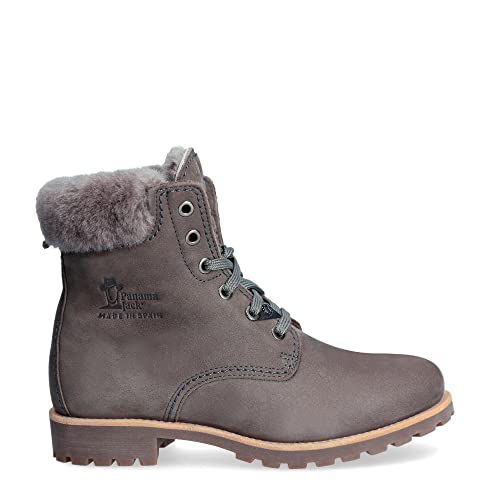 Panama Jack Damen Panama 03 Igloo Stiefeletten, B20 Nobuck Grau/Grau, 36 EU von Panama Jack