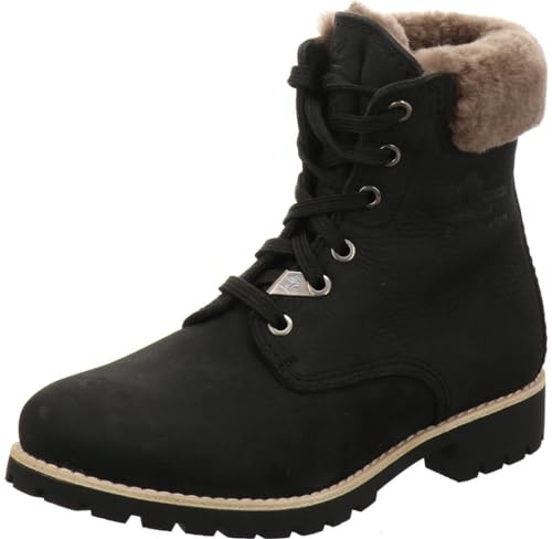 Panama Jack Damen Panama 03 Igloo Springerstiefel, B39 Nobuck Schwarz/Schwarz, 37 EU von Panama Jack