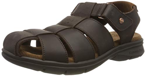 Panama Jack Herren Sauron Peeptoe Sandalen, Braun (Marron C2), 46 EU von Panama Jack