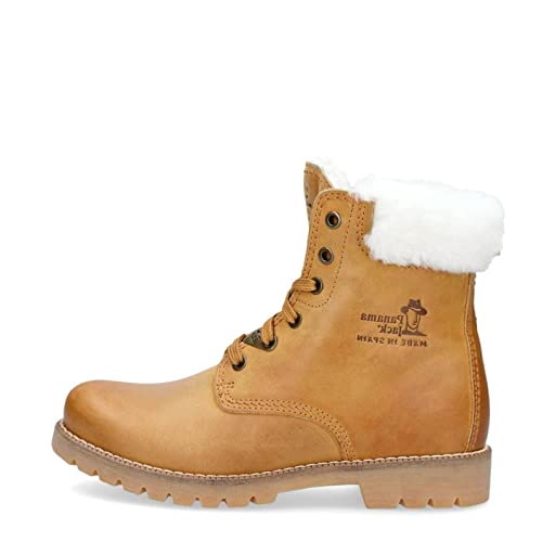 Panama Jack Panama 03 Igloo Damen Warm gefüttert Classics Kurzschaft Stiefel & Stiefeletten, Gelb (Vintage B1), 37 EU (4 Damen UK) von Panama Jack