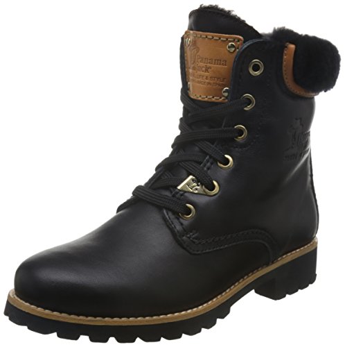 Panama Jack Damen Panama 03 Igloo Travelling Stiefeletten, Schwarz, 41 EU von Panama Jack