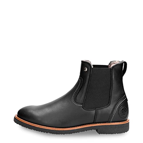 Panama Jack Herren Garnock Igloo Chelsea-Stiefel, Black C002, 44 EU von Panama Jack