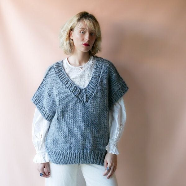 PANAPUFA 100% MERINO Strickjacke aus Merinowolle von PANAPUFA