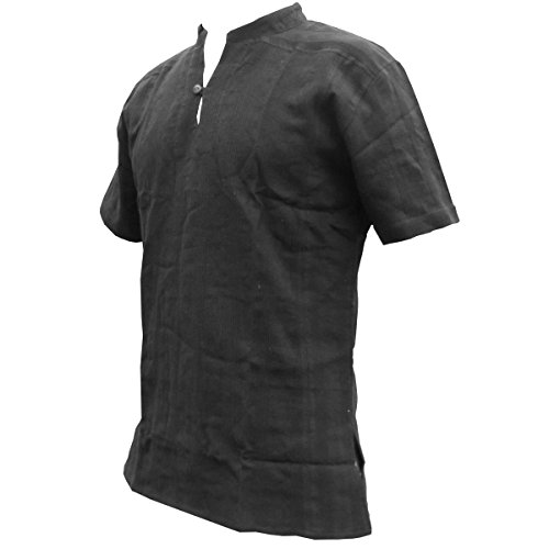 PANASIAM Shirt Ben, Black, XXL, Shortsleeve von PANASIAM