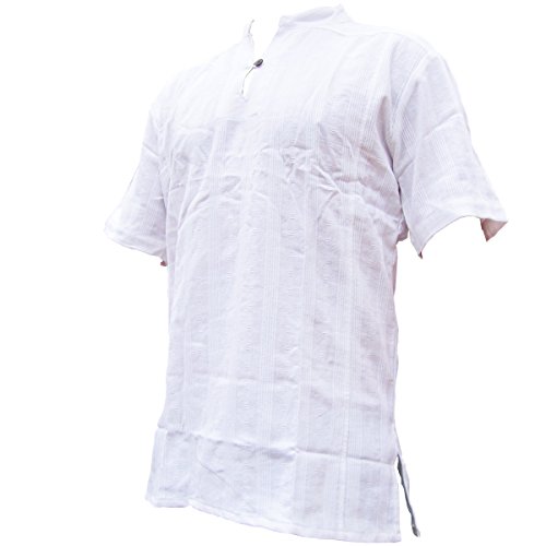 PANASIAM Shirt Ben, White, XL, Shortsleeve von PANASIAM