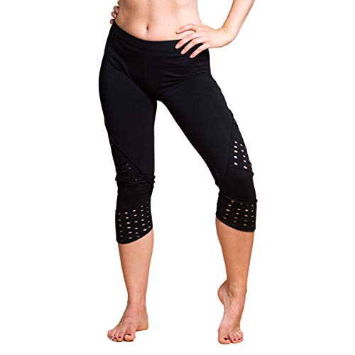 PANASIAM Akali Leggings 3/4 (1401) L in Black von PANASIAM