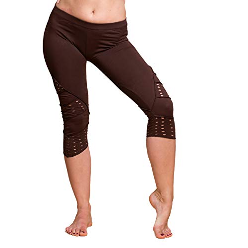 PANASIAM Akali Leggings 3/4 (1401) L in Brown von PANASIAM