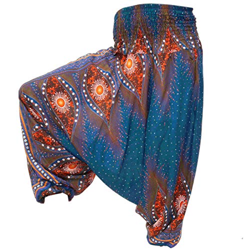 PANASIAM Aladin Pants Peacock V12, XL von PANASIAM