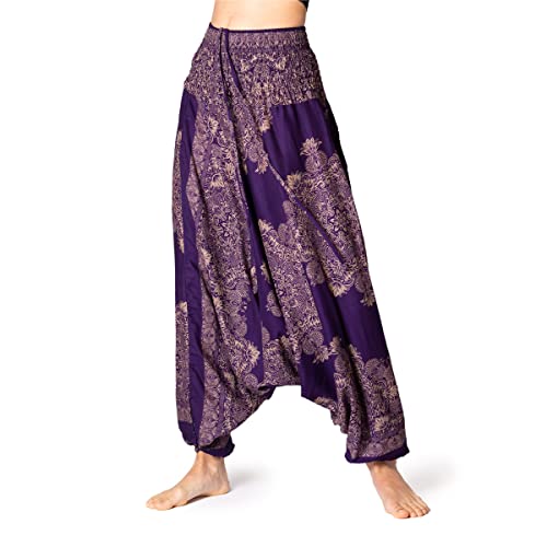 PANASIAM Aladin Pants, AeOrnament V2-Purple L von PANASIAM